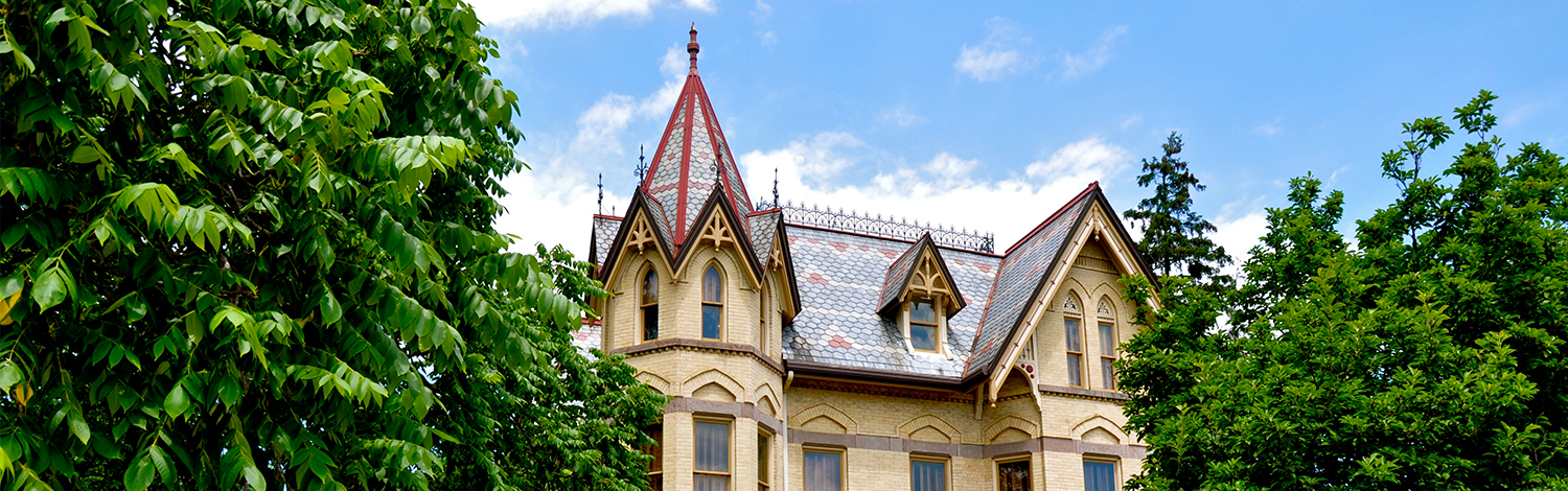 roofline of annandale national historic site