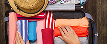 suitcase interior