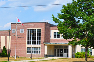 exterior of Annandale Public School Tillsonburg