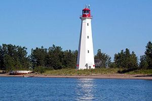 lighthouse at Long Point Ontario
