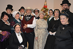 costumed pioneers from Tillsonburg