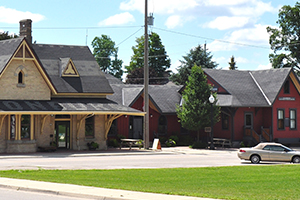 exterior of station arts centre