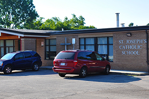 exterior of St Joseph's School