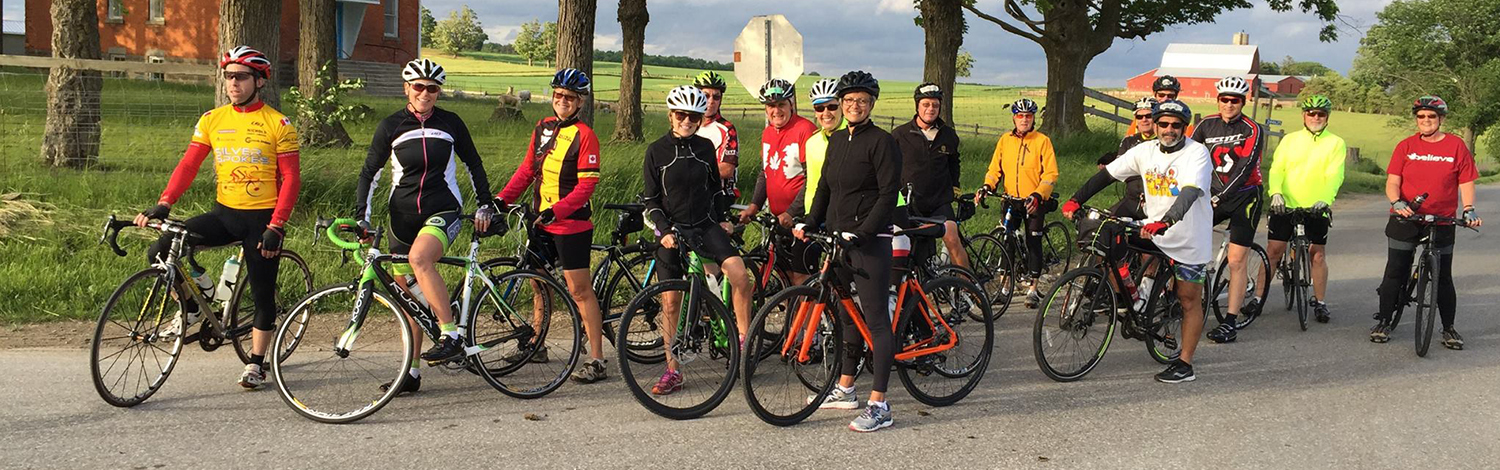 silver spokes cycling club near tillsonburg