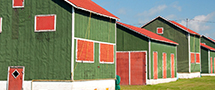 tobacco kilns near Delhi Ontario